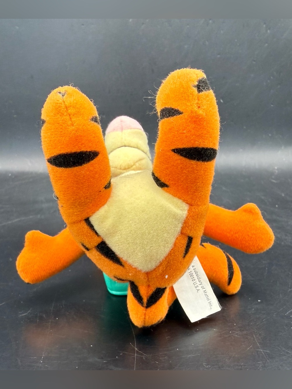 Vintage 2000 Fisher Price Winnie the Pooh Backpack Bouncer - Plush Tigger Clip - Picture 12 of 14